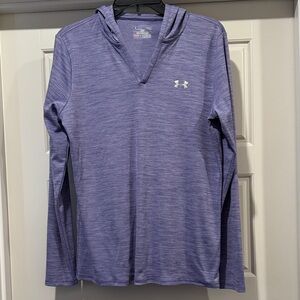 Women’s Under Armour Long Sleeve Purple Hoodie
